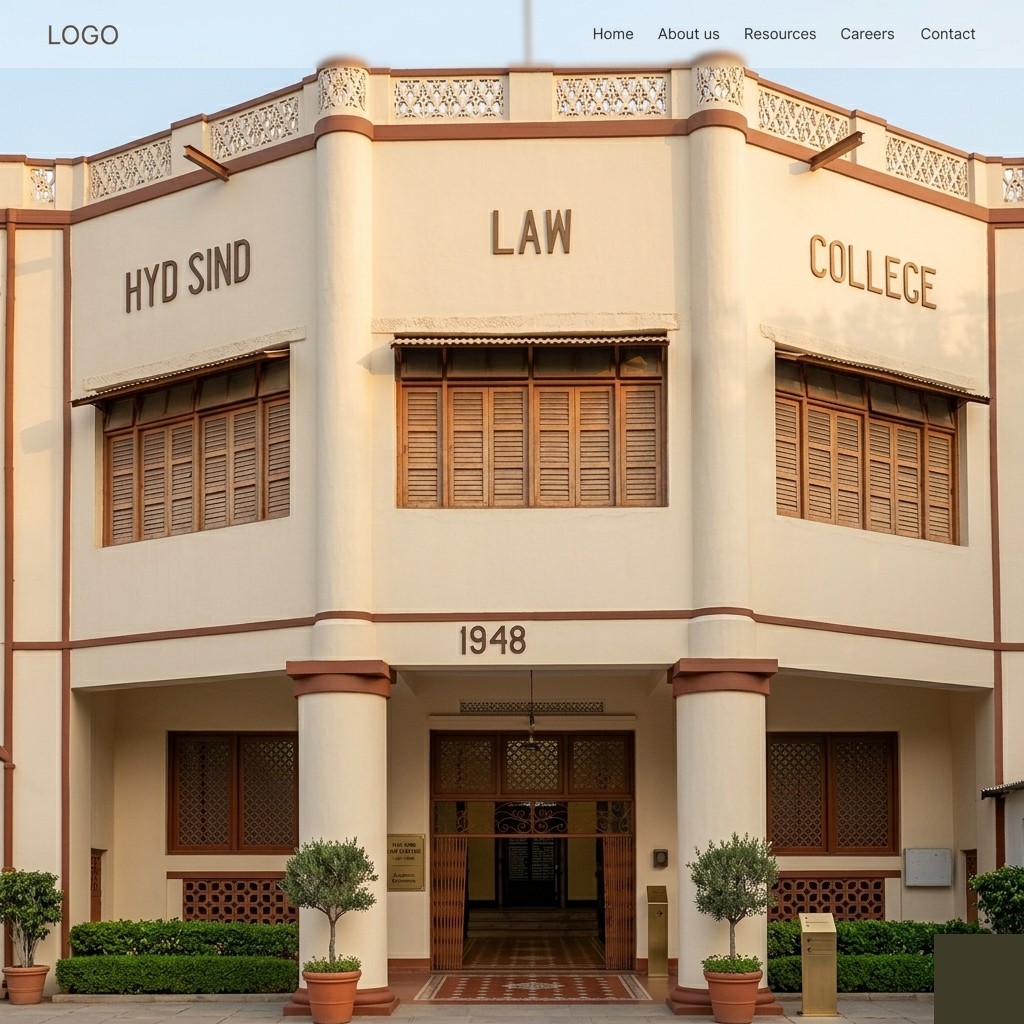 Sindh Law College Hyderabad
